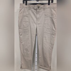 Democracy Cuffed Khaki Pants